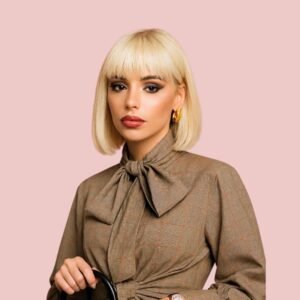 (#613) Lily Tiny Topper Remy Human Hair