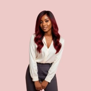 Bella Lace Front Human Hair Wig (dark lace for darker skin)