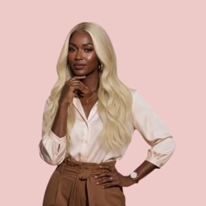(#N315) Blonde Semi Custom Straight Hair Lace Front