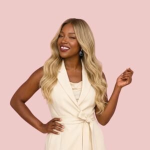 (#N324) Semi-Custom Beige Blonde Balayage Wig
