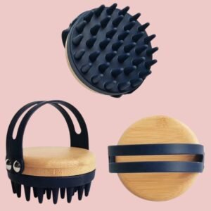 Shampoo Massage Brush Wooden