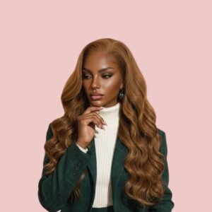 semi-Custom Copper Lace Front Wig